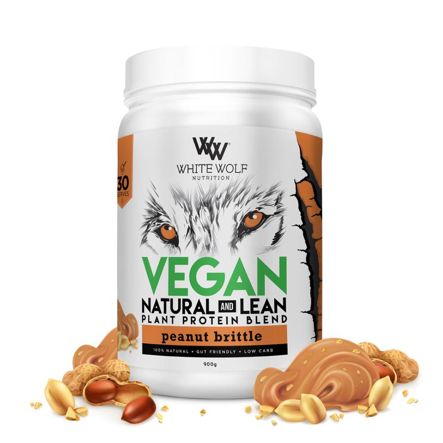 White Wolf - Natural & Lean Vegan Protein - Supplements - 900g - Cave Sports Nutrition